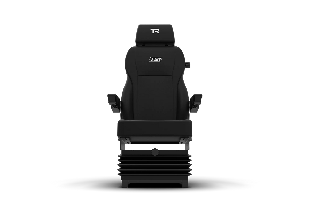 NexusSeat Truck – Truck Simulator Seat with Suspension Feel, Height Adjust & Dual-Lock Recline – NexusSeat Truck simulator seat with suspension, armrests and headrest – photo 2 of 7
