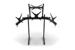 NexusView Aluminium Freestanding Quad Monitor Stand – Triple Screens up to 45" + Overhead Display – NexusView aluminium freestanding quad monitor stand with overhead screen – photo 3 of 6