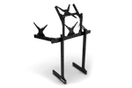 NexusView Aluminium Freestanding Quad Monitor Stand – Triple Screens up to 45" + Overhead Display – NexusView aluminium freestanding quad monitor stand with overhead screen – photo 4 of 6