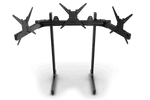 NexusView Aluminium Freestanding Triple Monitor Stand – Three Screens up to 45", VESA 75–400 – NexusView aluminium freestanding triple monitor stand for 45 inch screens – photo 2 of 6