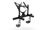 NexusView Cockpit-Mounted Dual Monitor Stand – Up to 80" for Aluminium Profile Sim Rigs – NexusView dual monitor stand mounted on an aluminium sim racing cockpit – photo 3 of 6