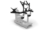 NexusView Cockpit-Mounted Quad Monitor Stand – Triple Screens up to 45" + Overhead, 80x40 Aluminium – NexusView cockpit-mounted quad monitor stand on an aluminium sim rig – photo 6 of 6