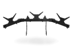 NexusView Cockpit-Mounted Triple Monitor Stand – Three Screens up to 45" for Aluminium Profile Rigs – NexusView cockpit-mounted triple monitor stand on an aluminium sim rig – photo 2 of 6