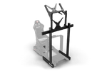 NexusView Freestanding Dual Monitor Stand – 80" Main Display + 45" Second Screen for Sim Racing & Flight Sim – NexusView freestanding dual monitor stand with large main screen – photo 6 of 6