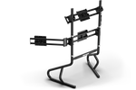NexusView Freestanding Quad Monitor Stand – Triple Screens up to 45" + Overhead Display up to 32" – NexusView freestanding quad monitor stand with triple screens and overhead display – photo 5 of 7