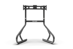 NexusView Large Freestanding Single Monitor Stand – 2" Steel Tube, Up to 80 Inch Screen – NexusView large freestanding single monitor stand with 2 inch steel tube – photo 3 of 6