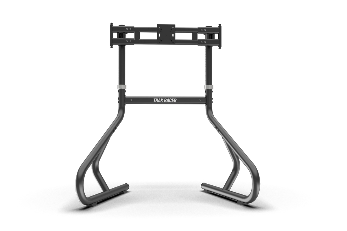 NexusView Large Freestanding Single Monitor Stand – 2" Steel Tube, Up to 80 Inch Screen – NexusView large freestanding single monitor stand with 2 inch steel tube – photo 3 of 6