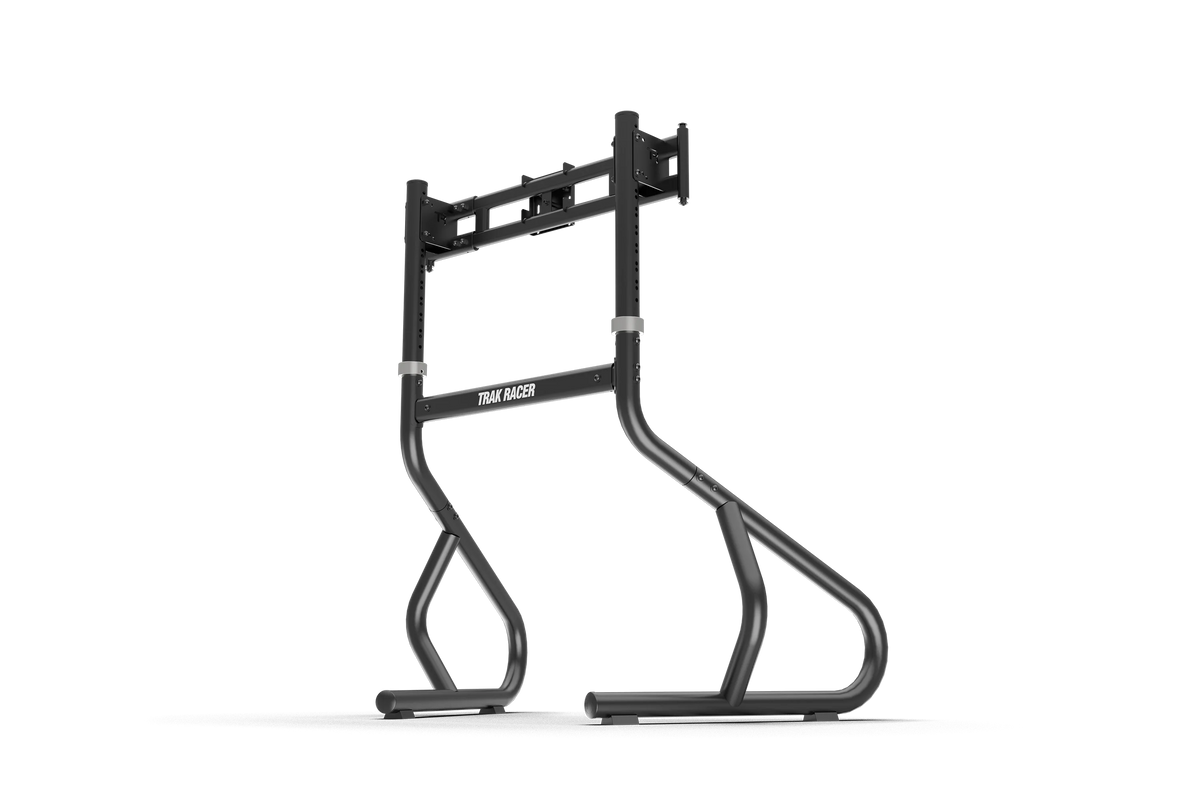 NexusView Large Freestanding Single Monitor Stand – 2" Steel Tube, Up to 80 Inch Screen – NexusView large freestanding single monitor stand with 2 inch steel tube – photo 5 of 6
