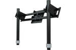 NexusView Gen 3 Overhead Monitor Mount for Steel Tube Stands – 2nd Screen up to 50 Inch, Flat or Curved – NexusView Gen 3 overhead monitor mount above a sim racing screen – photo 2 of 5