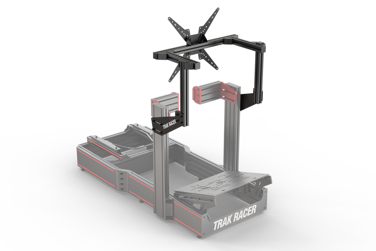 NexusView Lite Cockpit-Mounted Single Monitor Stand – 580 mm, Up to 60 Inch, Aluminium Profile – NexusView Lite cockpit-mounted single monitor stand – photo 3 of 9