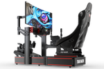 NexusView Lite Cockpit-Mounted Single Monitor Stand – 580 mm, Up to 60 Inch, Aluminium Profile – NexusView Lite cockpit-mounted single monitor stand – photo 6 of 9
