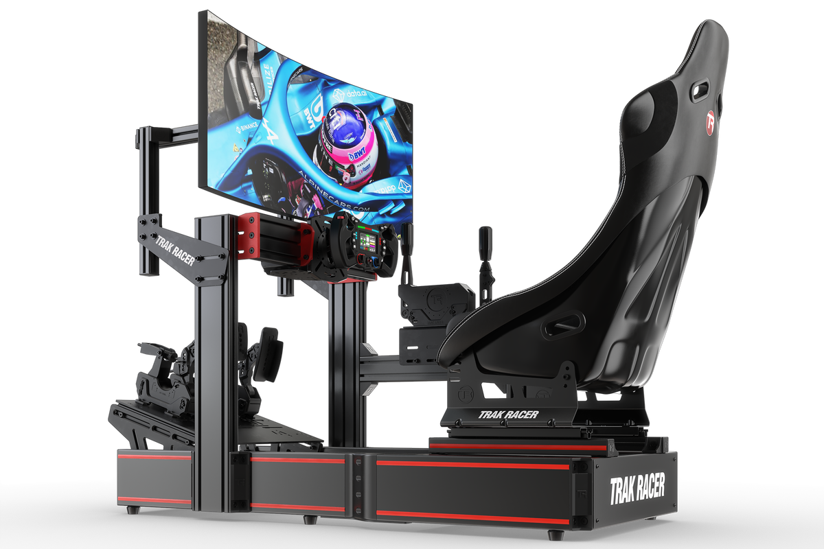 NexusView Lite Cockpit-Mounted Single Monitor Stand – 580 mm, Up to 60 Inch, Aluminium Profile – NexusView Lite cockpit-mounted single monitor stand – photo 6 of 9