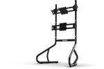 NexusView Steel Tube Dual Monitor Stand, Upgradeable to Triple – Freestanding, Up to 80" Main Display – NexusView steel tube freestanding dual monitor stand, upgradeable to triple – photo 2 of 6