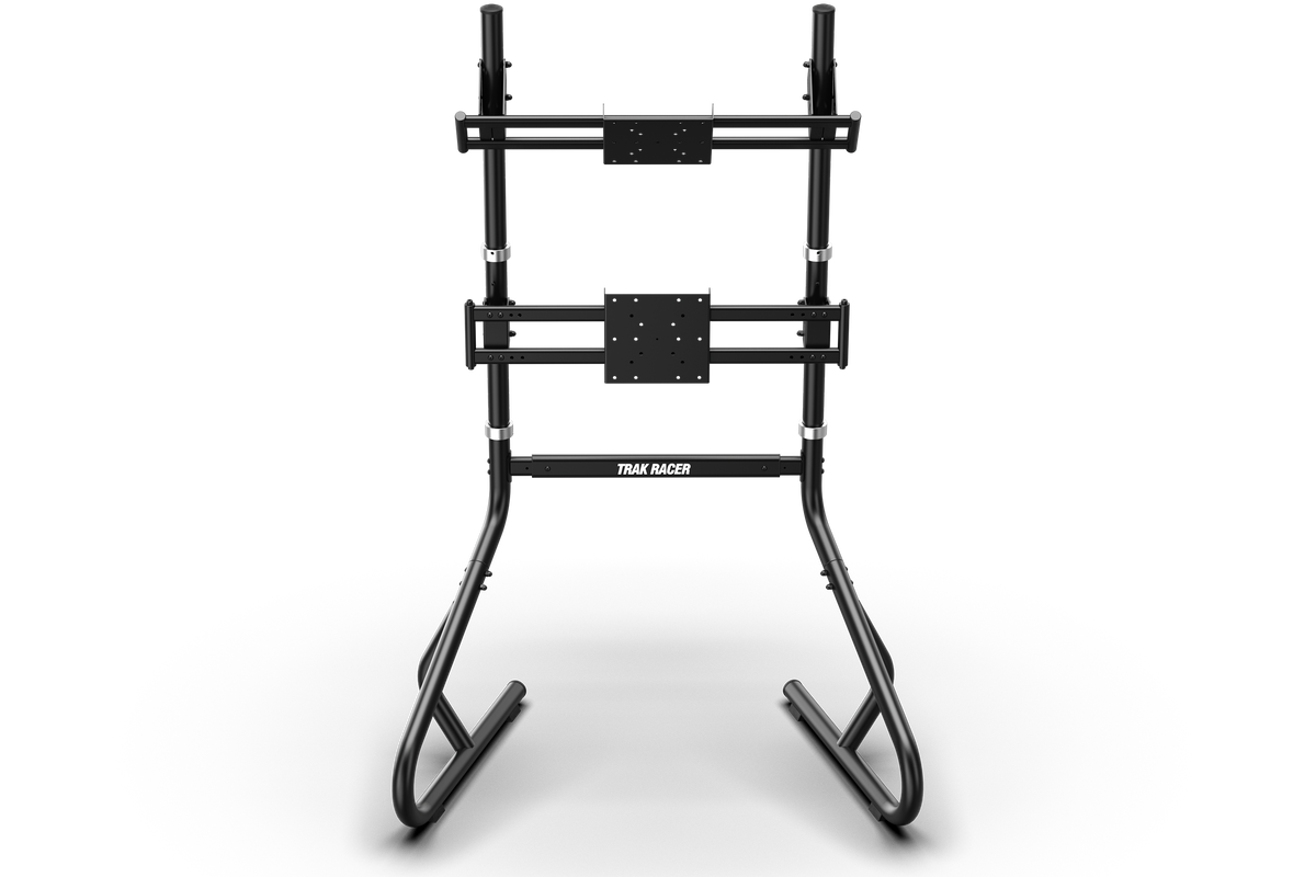NexusView Steel Tube Dual Monitor Stand, Upgradeable to Triple – Freestanding, Up to 80" Main Display – NexusView steel tube freestanding dual monitor stand, upgradeable to triple – photo 4 of 6