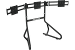 NexusView Steel Tube Triple Monitor Stand – Freestanding, 22" to 32" Screens, Upgradeable to Quad – NexusView steel tube freestanding triple monitor stand for 22 to 32 inch screens – photo 2 of 7