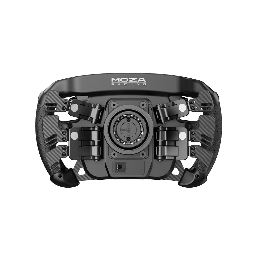 NexusWheel Formula Vision – 280 mm Carbon Formula Wheel with 4.3" Touchscreen, Six Paddles & RGB Lights – NexusWheel Formula Vision formula wheel with touchscreen – photo 4 of 5