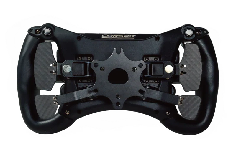 NexusWheel GT 300 – Carbon & Aluminium GT Sim Racing Wheel, 2.99-Inch Display, 56 RGB LEDs – NexusWheel GT 300 carbon and aluminium GT sim racing wheel – photo 2 of 8