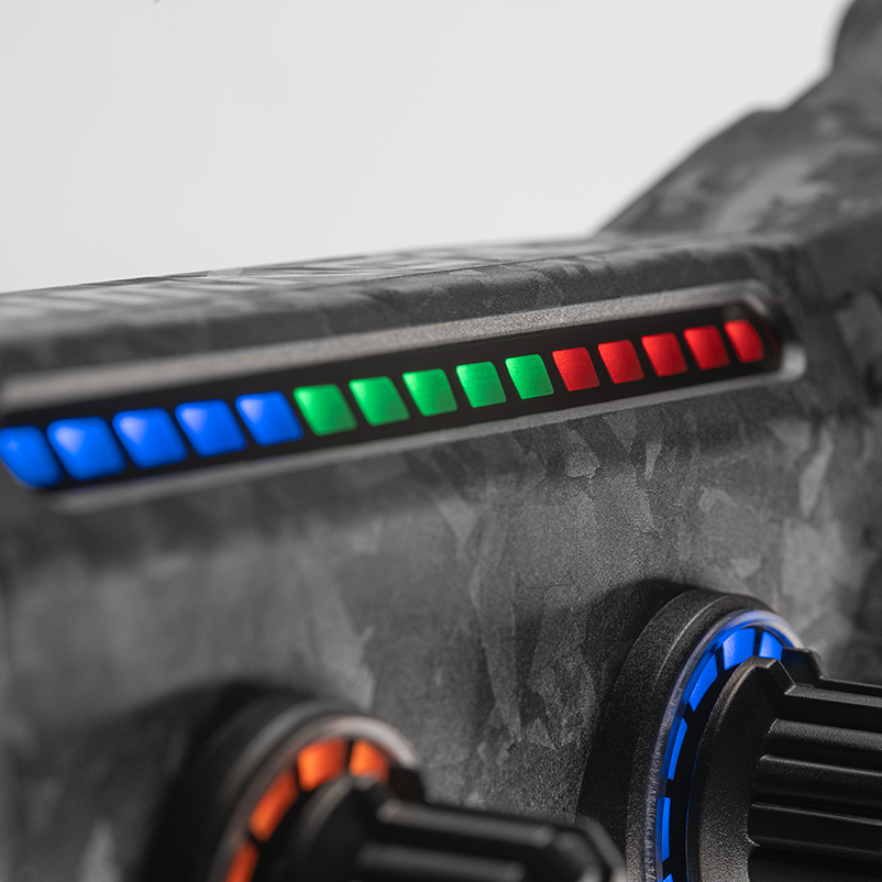 NexusWheel GT Carbon – Carbon Formula & GT Sim Wheel with LCD, 12 RGB Buttons & Magnetic Paddles – NexusWheel GT Carbon sim racing wheel with LCD – photo 7 of 7
