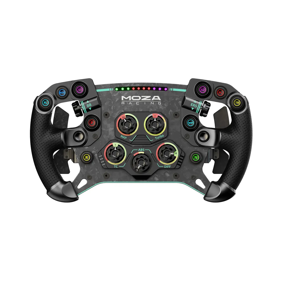 NexusWheel GT Pro Carbon – 300 mm GT Wheel, 5 mm Forged Carbon, Hall Dual-Clutch Paddles, 10 Mechanical Buttons – NexusWheel GT Pro Carbon forged carbon GT wheel – photo 5 of 5