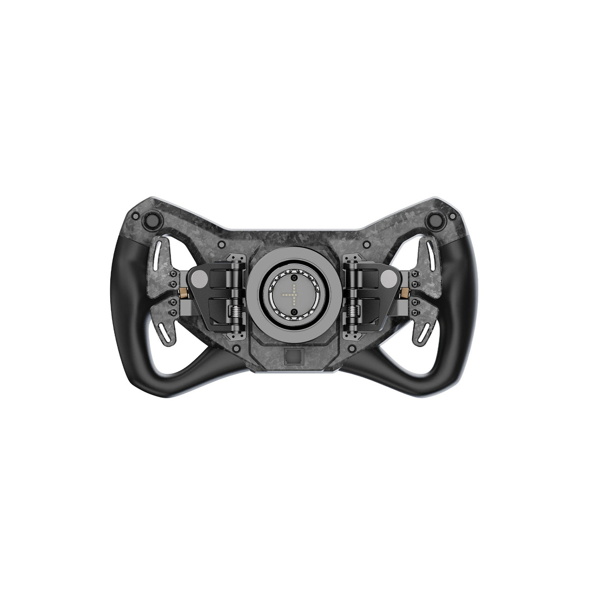 NexusWheel GT Sport Pro – 300 mm Butterfly GT Wheel with 2.99" Display, Forged Carbon Dual-Clutch Paddles – NexusWheel GT Sport Pro 300 mm butterfly wheel with display – photo 4 of 4