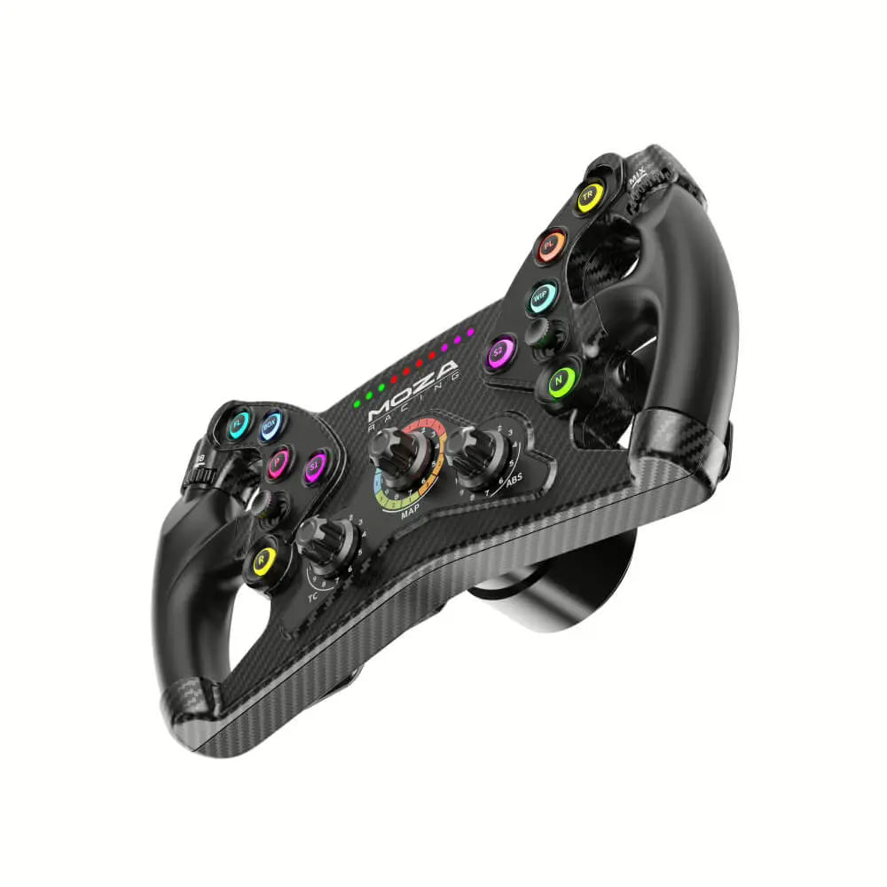 NexusWheel GT Sport – 300 mm Butterfly GT Wheel, Carbon-Reinforced, 70 Programmable Inputs, Hall Dual Clutch – NexusWheel GT Sport 300 mm butterfly GT wheel – photo 4 of 7