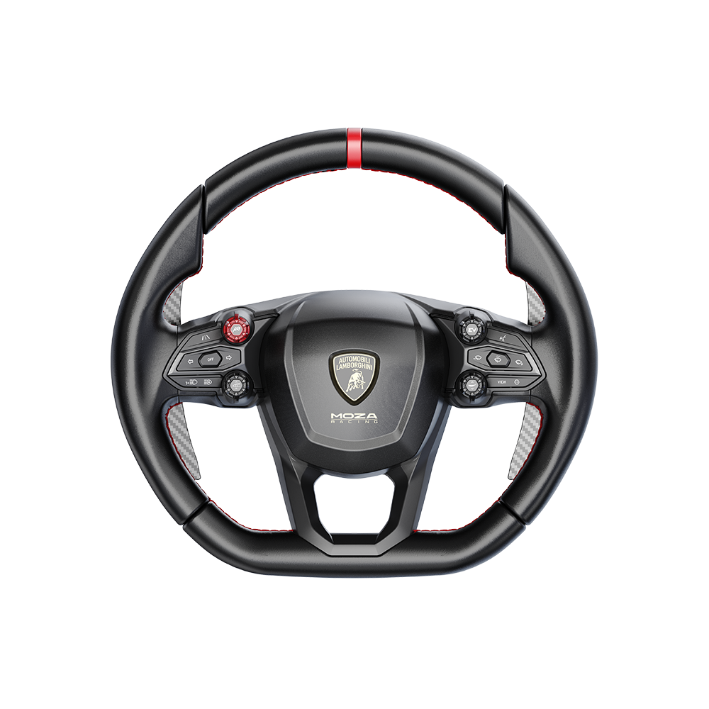 NexusWheel Hypercar V12 Replica – 340 mm Die-Cast Aluminium Sim Racing Wheel, Carbon Dual-Clutch Paddles – NexusWheel Hypercar V12 Replica 340 mm sim racing wheel – photo 1 of 6