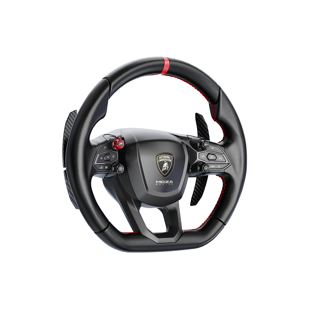 NexusWheel Hypercar V12 Replica – 340 mm Die-Cast Aluminium Sim Racing Wheel, Carbon Dual-Clutch Paddles – NexusWheel Hypercar V12 Replica 340 mm sim racing wheel – photo 4 of 6