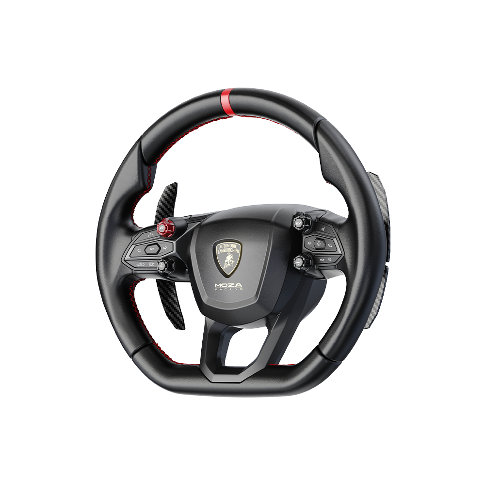 NexusWheel Hypercar V12 Replica – 340 mm Die-Cast Aluminium Sim Racing Wheel, Carbon Dual-Clutch Paddles – NexusWheel Hypercar V12 Replica 340 mm sim racing wheel – photo 5 of 6