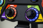 NexusWheel Open 310 – 310 mm Aluminium Open-Wheel Sim Wheel with LCD, 33 RGB LEDs & Hall Paddles – NexusWheel Open 310 aluminium open-wheel sim racing wheel with LCD – photo 10 of 12