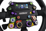 NexusWheel Open 310 – 310 mm Aluminium Open-Wheel Sim Wheel with LCD, 33 RGB LEDs & Hall Paddles – NexusWheel Open 310 aluminium open-wheel sim racing wheel with LCD – photo 4 of 12