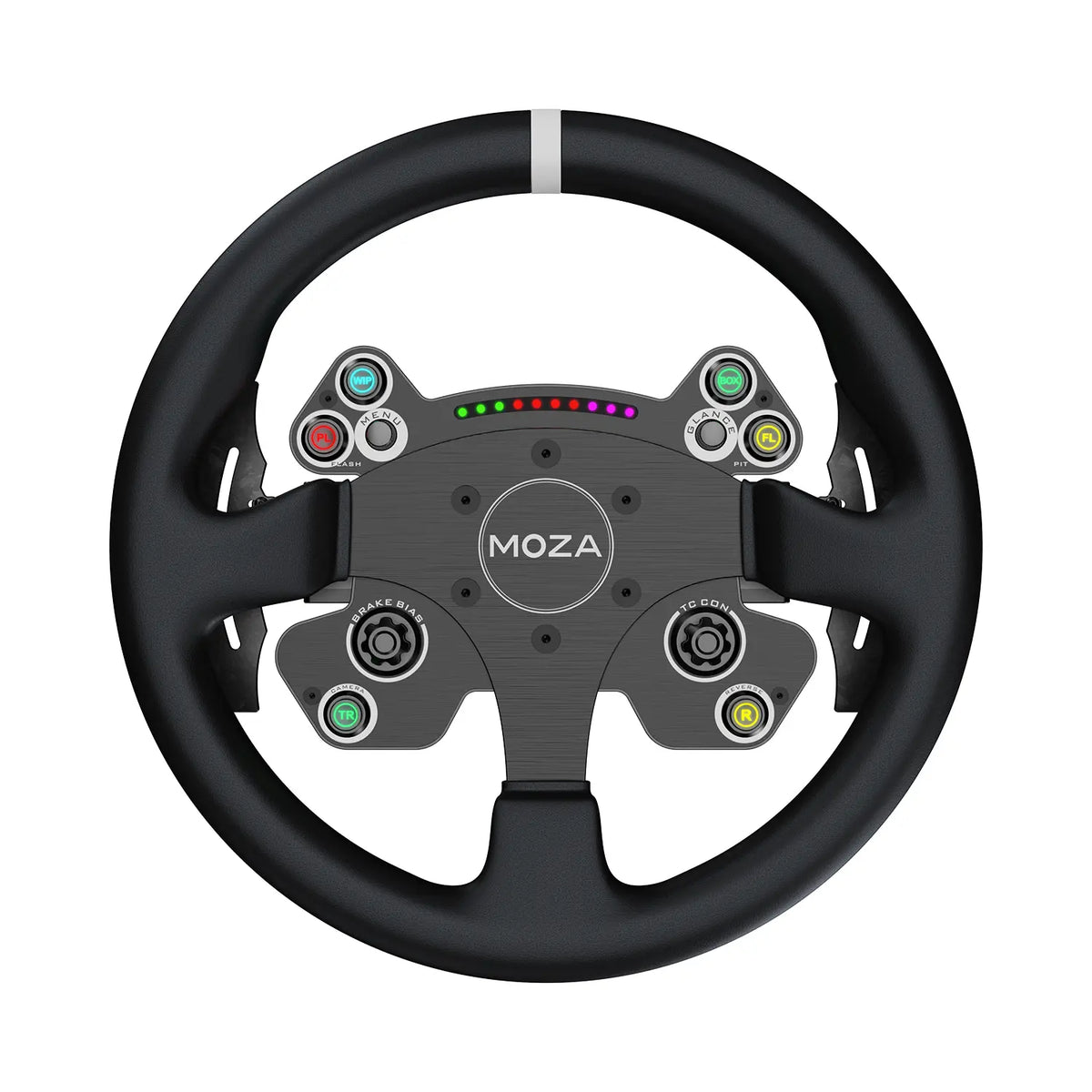 NexusWheel Round Sport – 13" Round Wheel, Aluminium Frame, Forged Carbon Paddles, RGB Shift Lights – NexusWheel Round Sport 13-inch round wheel – photo 5 of 5