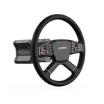 NexusWheel Truck – 400 mm Four-Spoke Truck Wheel, Hand-Stitched Leather, 14 Buttons, Wireless & Wired – NexusWheel Truck 400 mm four-spoke truck wheel – photo 7 of 8