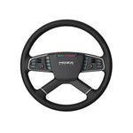 NexusWheel Truck – 400 mm Four-Spoke Truck Wheel, Hand-Stitched Leather, 14 Buttons, Wireless & Wired – NexusWheel Truck 400 mm four-spoke truck wheel – photo 8 of 8