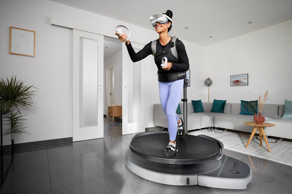 VR Treadmill – Complete Omnidirectional System with Headset and Controllers – vr treadmill – photo 2 of 10