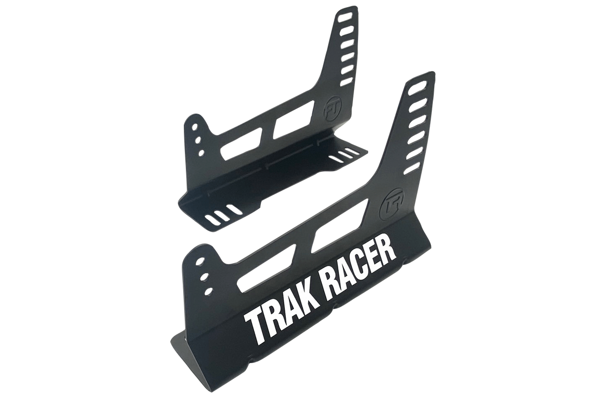 Oversized 18-Stage Side-Mount Seat Brackets for GT & Formula Bucket Seats – Steel, Black Powder Coat – oversized 18-stage adjustable side-mount seat brackets – photo 4 of 5