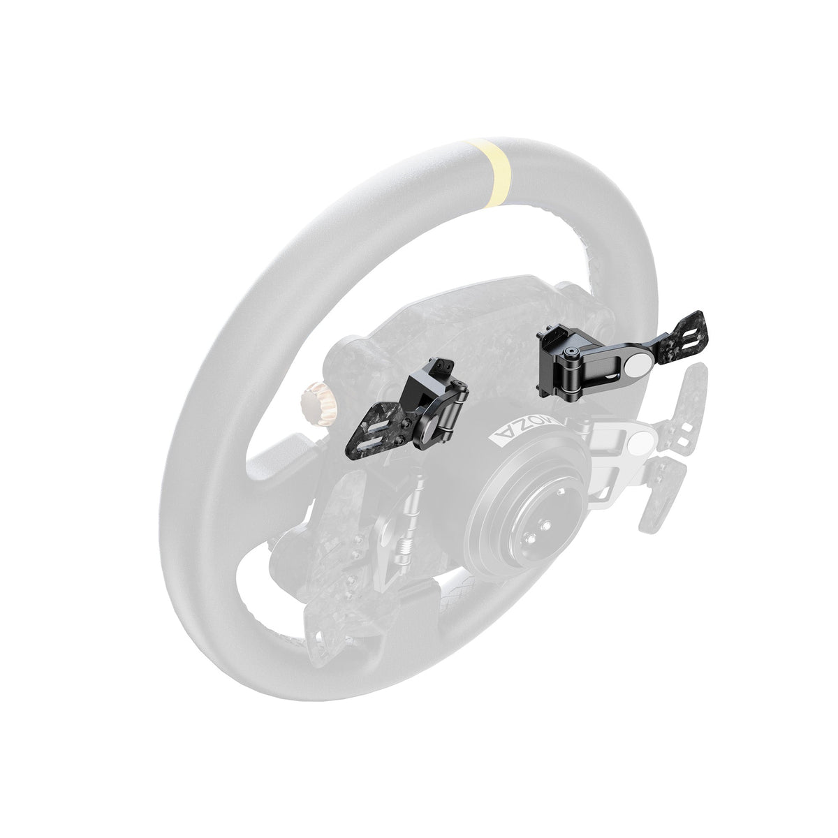 Paddle Add-On Kit for NexusWheel Round 325 Pro – Upgrade to a Six-Paddle Layout (DRS, KERS, Settings) – paddle add-on kit for a six-paddle sim racing wheel layout – photo 3 of 4
