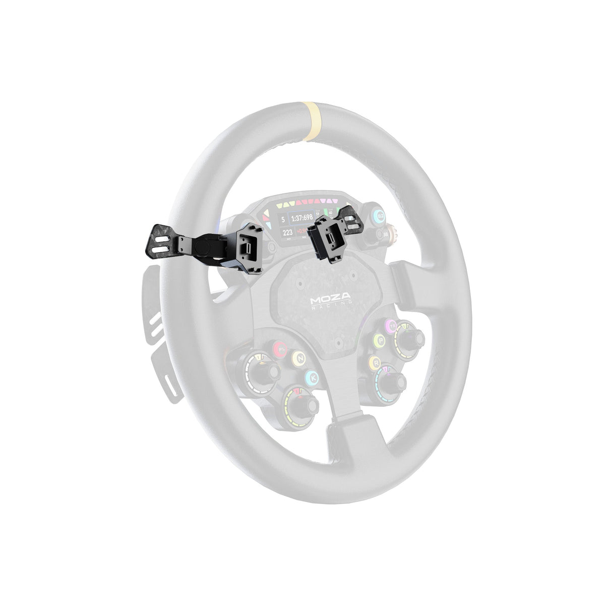 Paddle Add-On Kit for NexusWheel Round 325 Pro – Upgrade to a Six-Paddle Layout (DRS, KERS, Settings) – paddle add-on kit for a six-paddle sim racing wheel layout – photo 4 of 4
