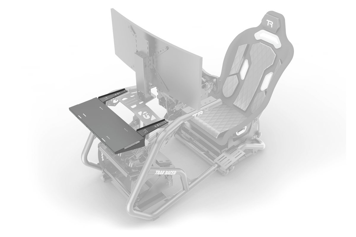 PC Shelf Mount for NexusRig Apex, Velocity & GT Hybrid – Steel Gaming PC Tower Mount – steel PC shelf mount on the NexusRig Velocity sim rig – photo 2 of 6