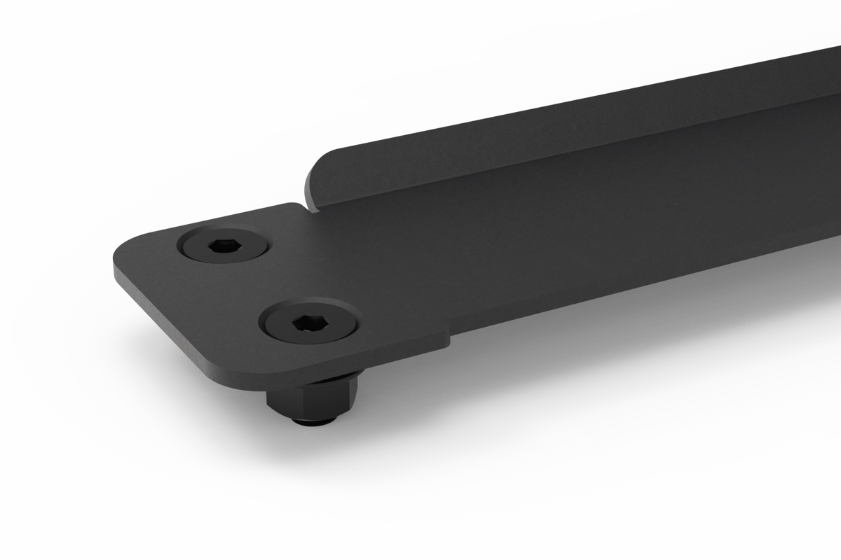 Adjustable Pedal Heel Plate for NexusRig Rookie – Better Braking Control & Comfort – adjustable pedal heel plate fitted to the NexusRig Rookie cockpit – photo 3 of 4