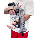 Smoke grey VR gun stock telescoping length adjustment - MetanexusXR