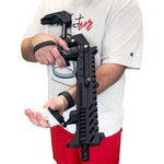 Matte black VR gun stock telescoping length adjustment - MetanexusXR