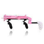 Pink SPINE VR gun stock angled studio view - MetanexusXR