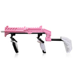 Pink VR gun stock for Quest 3S with Touch Plus controllers - MetanexusXR