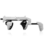 Ghost white VR gun stock finish close-up - MetanexusXR MNX-GST-SPINE-GHT