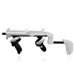 Ghost white SPINE VR gun stock top-down view - MetanexusXR