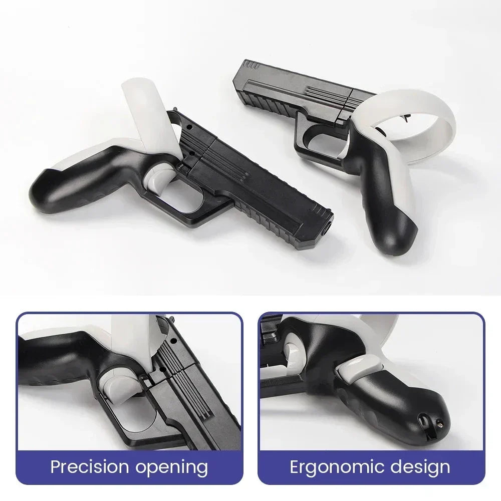 Integrated vibration unit on the haptic VR gun stock holster - MetanexusXR