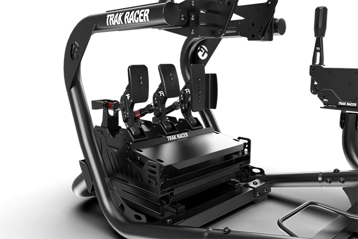 Quick-Adjust Pedal Slider for NexusRig Classic, Apex & Fold – Tool-Free Front-to-Back Pedal Adjustment – quick-adjust pedal slider on a sim racing pedal plate – photo 2 of 8