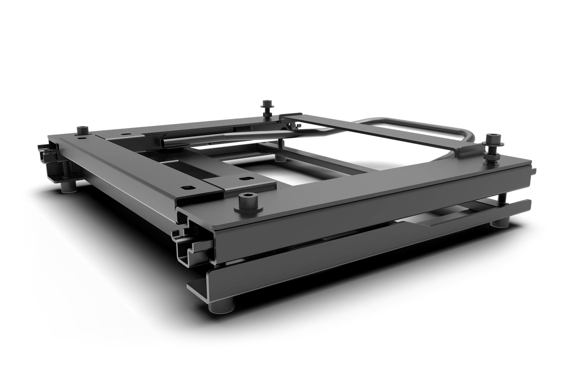 Quick-Adjust Pedal Slider for NexusRig Classic, Apex & Fold – Tool-Free Front-to-Back Pedal Adjustment – quick-adjust pedal slider on a sim racing pedal plate – photo 6 of 8