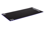 RGB LED Sim Racing Floor Mat – Glow-in-the-Dark Neon Cockpit Mat – RGB LED neon sim racing floor mat glowing under a cockpit – photo 1 of 5
