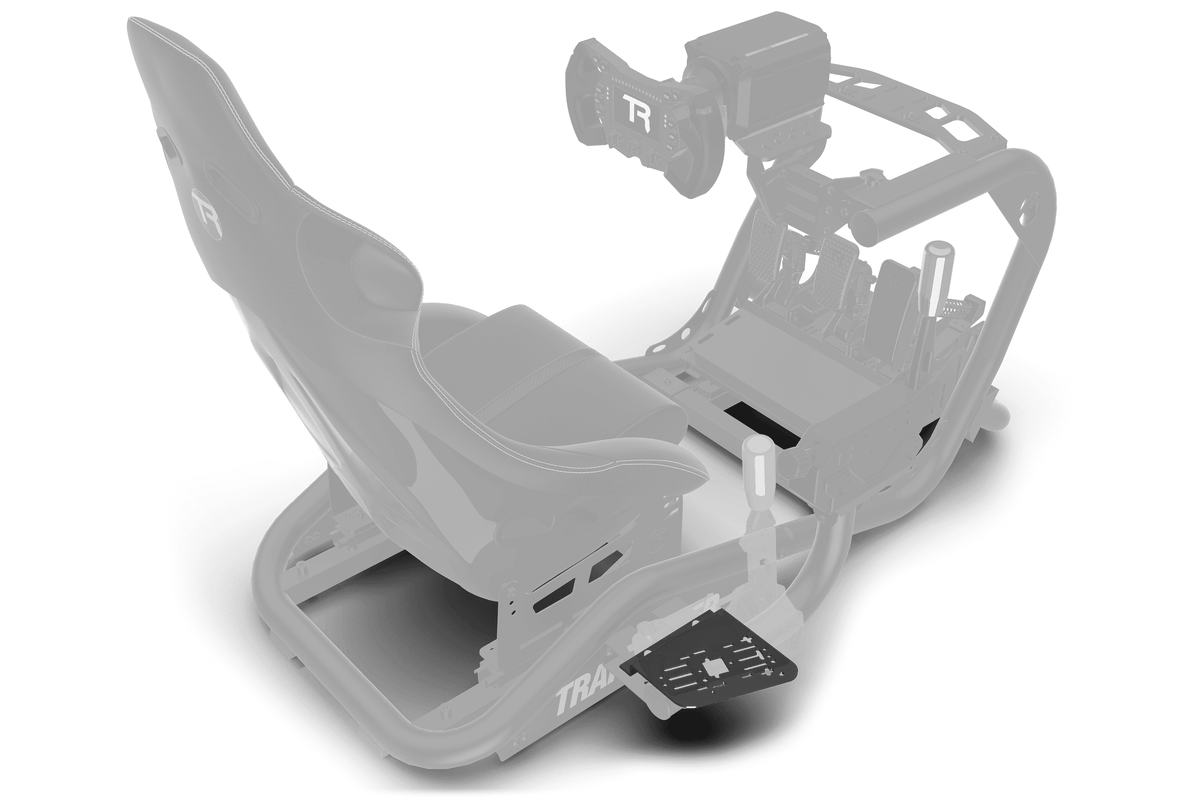 Right-Side Handbrake Mount with Slider – For Steel Tube & Aluminium Profile Sim Rigs, Matte Black – right-side handbrake mount with adjustable slider – photo 7 of 7